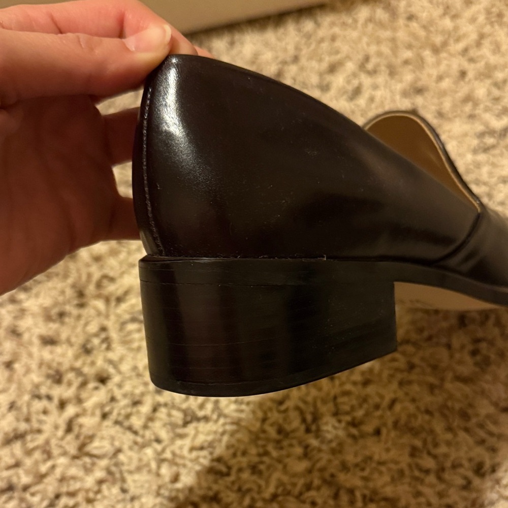 Nine West Dark Brown Slip-On Loafers - Picture 3 of 5